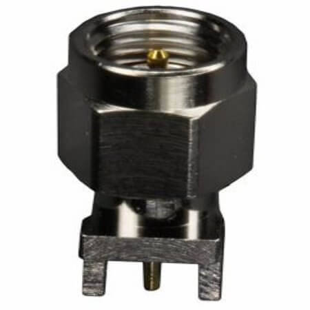 CONSMA013.031 CONN SMA PLUG STR 50OHM EDGE MNT - 1