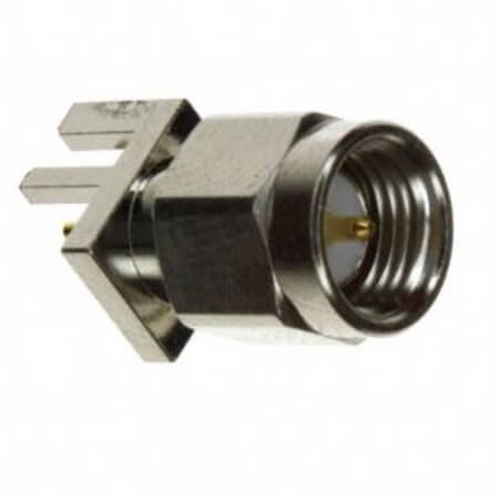 CONSMA013.062 CONN SMA PLUG STR 50OHM EDGE MNT - 1