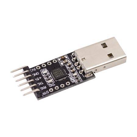 CP2102 USB 2.0 to TTL UART Module 6 Pin Black - 4