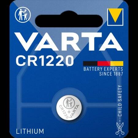 CR1220-VARTA(6220112401) CR 1220 DÜĞME PİL-LİTYUM 3V BLISTER TEKLİ - 1