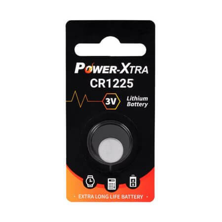 CR1225 PARA PİL POWER-XTRA CR1225 3V LİTHİUM PİL-TEKLİ BLİSTER - 1