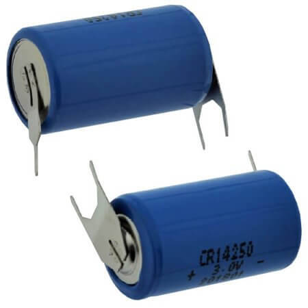 CR14250 BATTERY 3.0 V 600 mAh 3 PİNLİ Li-MnO2 FORTE - 1