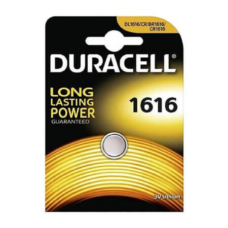CR1616-DURACELL CR 1616 DÜĞME PİL-LİTYUM 3V BLISTER TEKLİ - 1