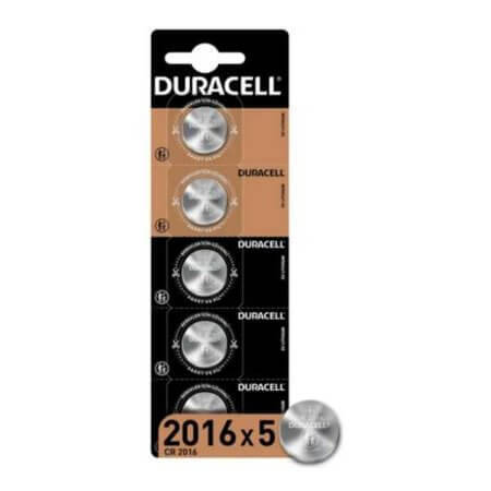 CR2016-DURACELL K5 CR 2016 DÜĞME PİL-LİTYUM 3V KARTELA 5Lİ - 1