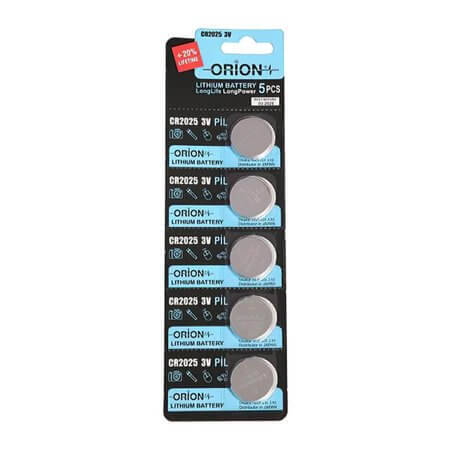 CR2025-ORION CR 2025 DÜĞME PİL-LİTYUM 3V BLISTER 5Lİ - 1