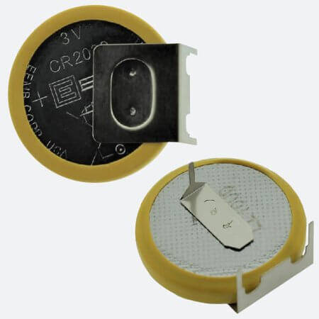 CR2032-VAY3-A10694 BATTERY 3V LITHIUM 3PIN YATAY EEMB - 1