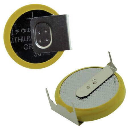 CR2032-VAY3-GP BATTERY 3V LITHIUM 3PIN YATAY GP - 1