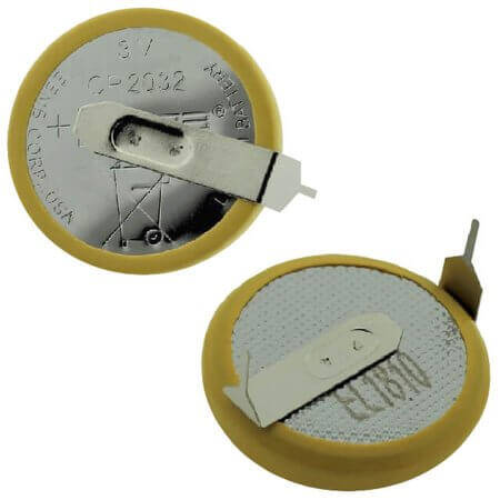 CR2032-VBY2-A00002 BATTERY 3V LITTIUM 2PIN ARASI 2cm YATAY EEMB - 1