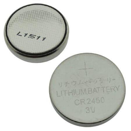 CR2450 BATTERY 3V LITTIUM 550mA PINSIZ - 1