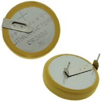 CR2450-VBY2-A10254 BATTERY 3V LITTIUM 2PIN 16mm YATAY EEMB - 1