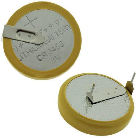 CR2450-VBY2-A10254 BATTERY 3V LITTIUM 2PIN 16mm YATAY EEMB - 1