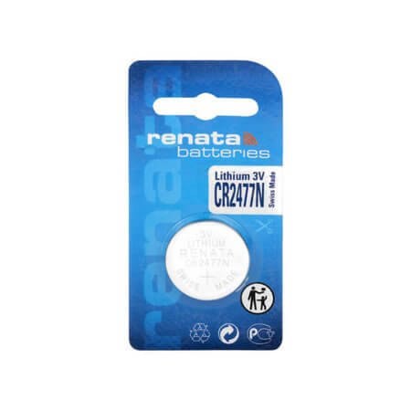 CR2477N BUTON PİL RENATA CR2477N 3V LİTHİUM PİL TEKLİ BLİSTER - 1