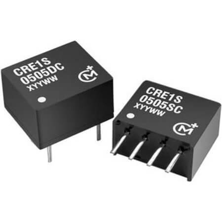 CRE1S0505S3C CONVERTER DC/DC 1W 5-5V SIP SINGLE - 1