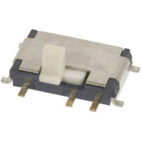 CUS-22TB SWITCH SLIDE 2P2T 300mA 4V On-On SMT V/T - 1