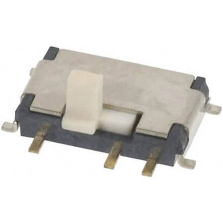 CUS-22TB SWITCH SLIDE 2P2T 300mA 4V On-On SMT V/T - 1