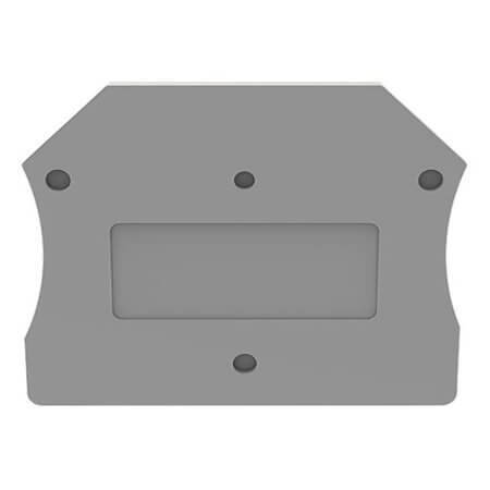 D-DC6-01P-11-00AH CONN.TERM BLK FEED THRU COVER GRAY - 1