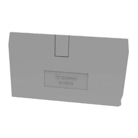 D-DS10-01P-11-00AH DIN RAIL T.B.COVER GRAY DS10 - 1