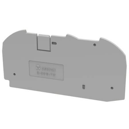 D-DS16-TW-01P-11-00AH DIN RAIL T.B.COVER GRAY DS16 - 1