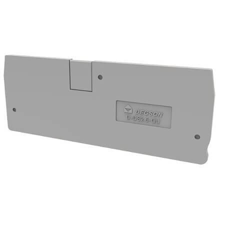D-DS2.5-TW-01P-11-00AH DIN RAIL T.B.COVER GRAY DS2.5-TW - 1