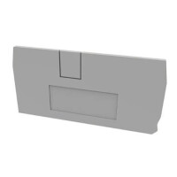 D-DS4-01P-11-00AH DIN RAIL T.B.COVER GRAY DS4 - 1
