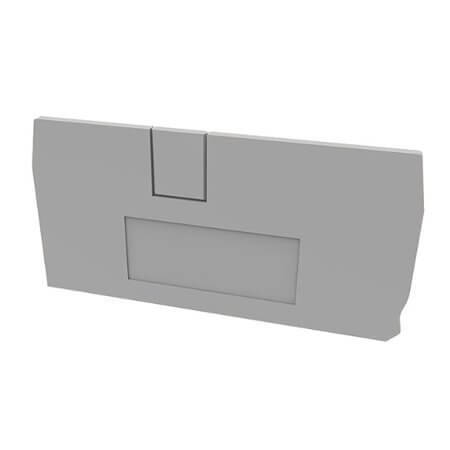 D-DS4-01P-11-00AH DIN RAIL T.B.COVER GRAY DS4 - 1