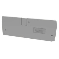 D-DS4-QU-01P-11-00AH DIN RAIL T.B.COVER GRAY DS4-QU - 1