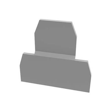 D-PCKK2.5-01P-11-00AH DIN RAIL T.B.COVER GRAY PCDK2.5 - 1