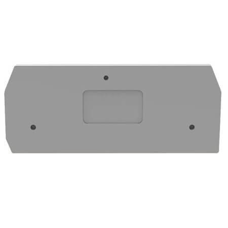 D-WS16-01P-11-00AH DIN RAIL T.B.COVER GRAY WS16 - 1