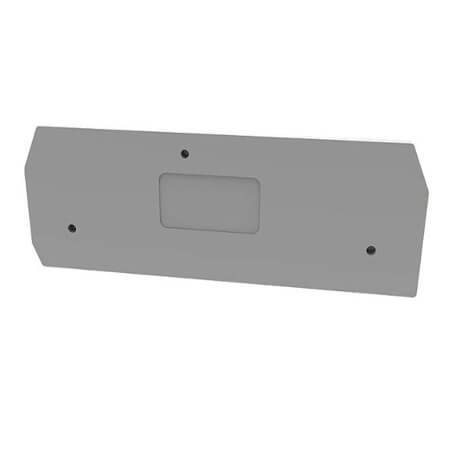 D-WS16-TW-01P-11-00AH DIN RAIL T.B.COVER GRAY WS16-TW - 1