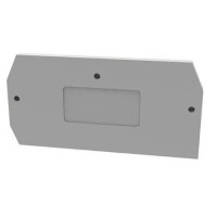 D-WS2.5-01P-11-00AH DIN RAIL T.B.COVER GRAY WS2.5 - 1