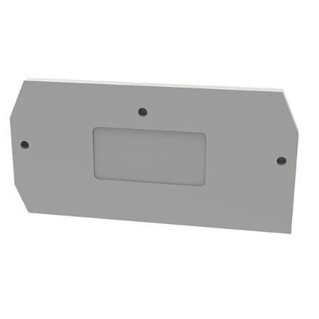 D-WS2.5-01P-11-00AH DIN RAIL T.B.COVER GRAY WS2.5 - 1