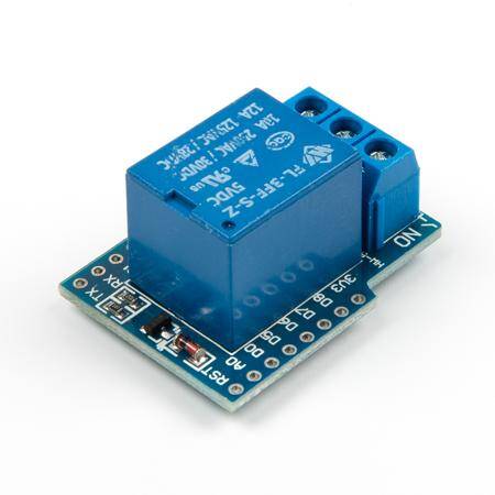 D1 Mini WIFI BWay İçin Yüksek Seviyeli 1 Kanal Röle Modülü - 2