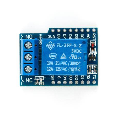 D1 Mini WIFI BWay İçin Yüksek Seviyeli 1 Kanal Röle Modülü - 4