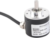 D10mm Hollow Shaft DC5-24V 100 Pulses Incremental Photoelectric Rotary Encoder NPN Open Collector - 5
