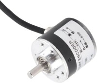 D10mm Hollow Shaft DC5-24V 2000 Pulses Incremental Photoelectric Rotary Encoder NPN Open Collector - 2