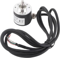 D10mm Hollow Shaft DC5-24V 2000 Pulses Incremental Photoelectric Rotary Encoder NPN Open Collector - 3