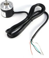 D10mm Hollow Shaft DC5-24V 50 Pulses Incremental Photoelectric Rotary Encoder NPN Open Collector - 5