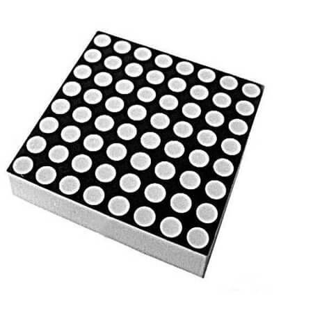 D15881-N-UR3-0-WC LED DISPLAY DOTMATRIX 8x8DOT 3.7MM RED - 1