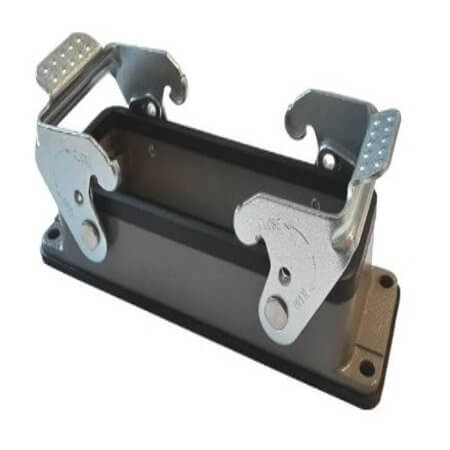 D24B-BK-2L CONN.BASE BOTTOM ENTRY 24B 141X28X43.5MM - 1