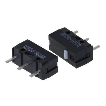 D2FC-F-7N(20M) SWITCH MICRO SPST 45-75gF THT 20M Click - 1