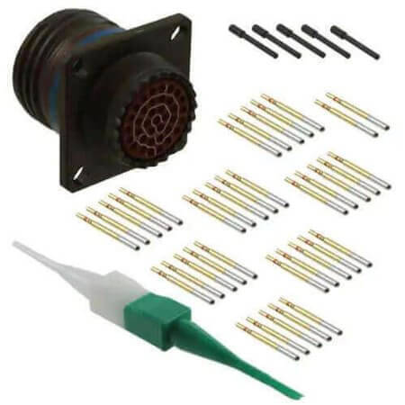 D38999/20WD35SN CONNECTOR YVR 37S-CRM-R MIL D35 BM SC - 1