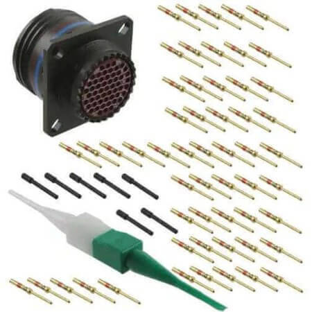 D38999/20WE35PN CONNECTOR YVR 55P-CRM-R MIL E35 BM SC - 1