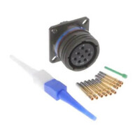 D38999/20WE8SN CONNECTOR YVR 8S-CRM-R MIL E08 BM SC - 1