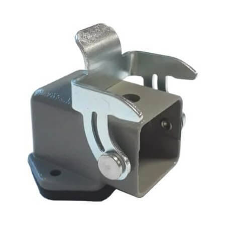 D3A-BK-SE-1L CONN.HOODS SIDE ENTRY 3A 29.80X41.50x27.30MM IP65 - 1