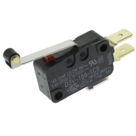 D3V-166-1C5 SWITCH MICRO 16A 125/250VAC SPDT TERM. FORM2 BLACK - 1