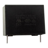 D42Q2105M9ZC450 CAP.POL.1uF 305VAC 27.5MM 10% X2 BOX BULK - 1