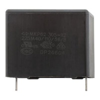 D42Q2225MBZC450 CAP.POL.2.2uF 305VAC 27.5MM 10% X2 BOX BULK - 1