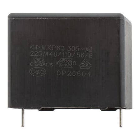 D42Q2225MBZC450 CAP.POL.2.2uF 305VAC 27.5MM 10% X2 BOX BULK - 1