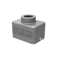 D6B-TE-2G-PG16 HDC HOODS 2G TOP ENTRY PG16 IP65 - 1