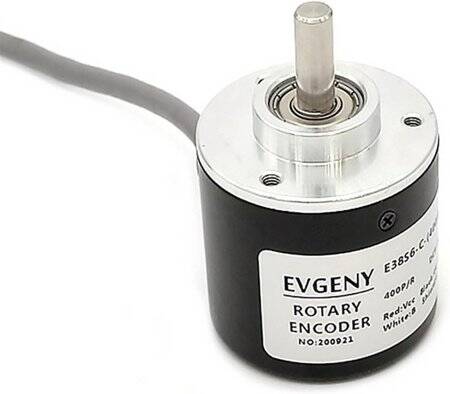 D8mm Hollow Shaft DC5-24V 400 Pulses Incremental Photoelectric Rotary Encoder PNP Voltage Output - 3